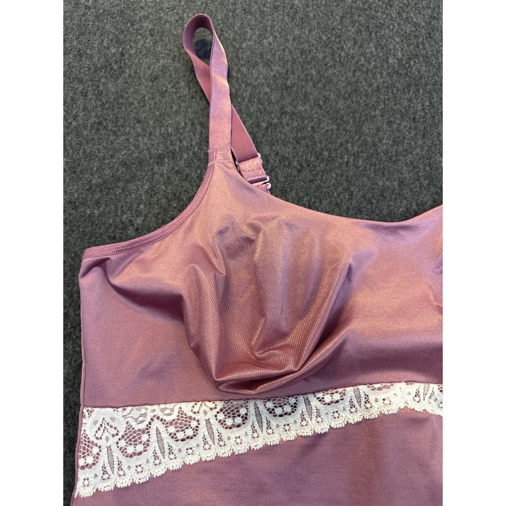 *Flawed Ruby Ribbon Lace Cami Size 46 Support Shapewear 3024 Sculpting Cami - Picture 11 of 13